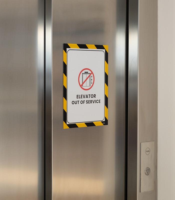 cadre affche magnetique simple face securit&eacute;