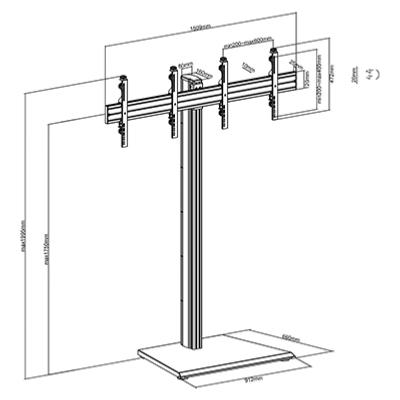 totem video , borne video tactile 