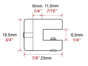 support etagere sur cable 