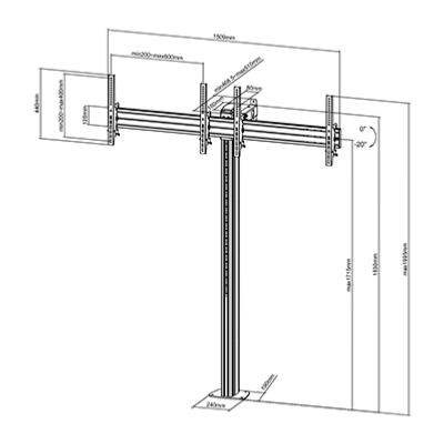 totem video, borne video tactile 