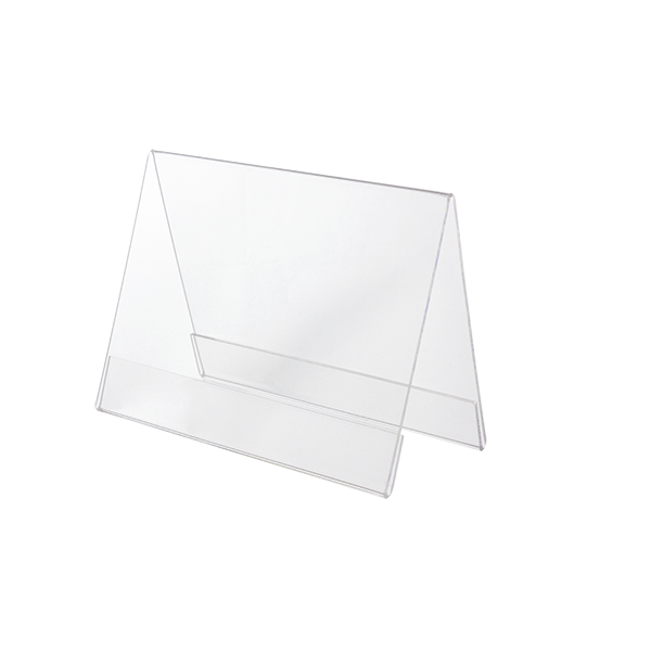 Porte etiquette de bureau double , differents formats paysage , lot de 10 unités 