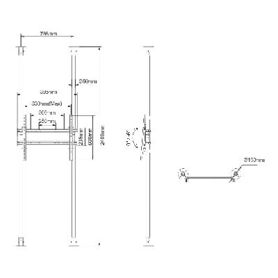 totem video, borne video tactile 