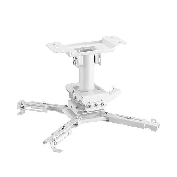 Support plafond pour videoprojecteur, hauteur 25 cm , version blanc 
