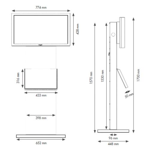 totem video tactile, borne video tactile
