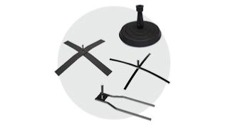 Platines et embases 
