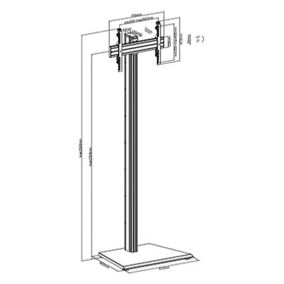totem video, borne video tactile 