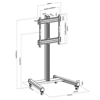 totem video, borne video tactile 