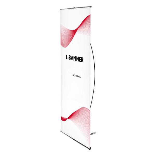 L-Banner publicitaire , format 600 x 1840 mm 