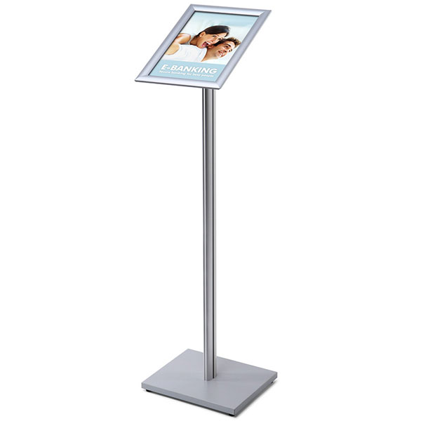 Porte affiche sur pied avec cadre affiche A4 