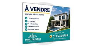 Panneaux immobiliers 