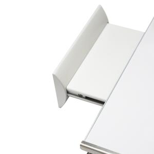 drapeau double face inox