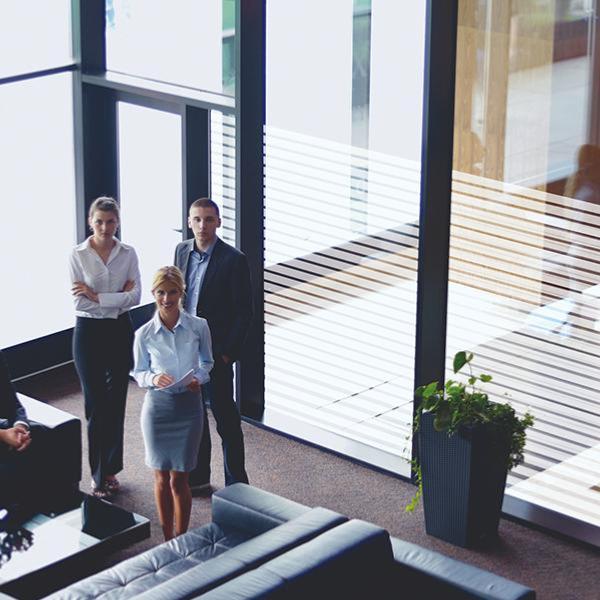 Film adhésif décoratif  à lignes europa largeur 152 cm , à partir de 2 m de long