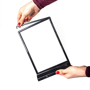 porte menus lumineux 