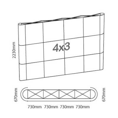 stand parapluie magnetique droit