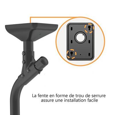 support plafond ecran TV , menuboard