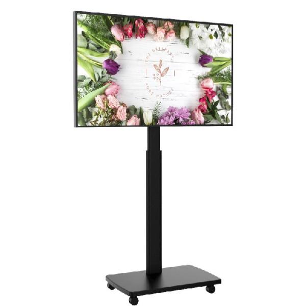 Totem video sur pied avec ecran 43 pouces , hauteur reglable 