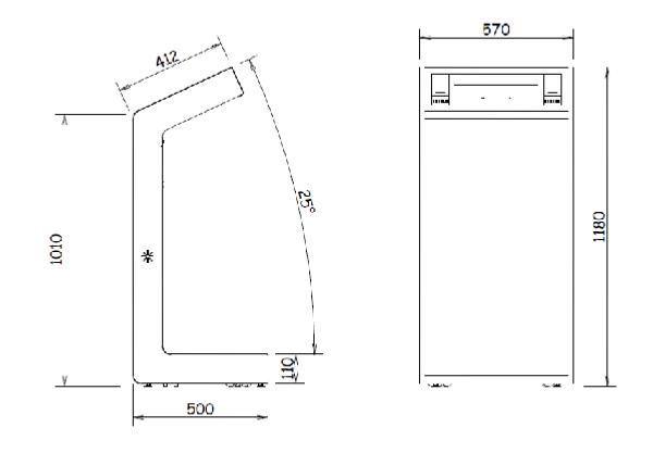 totem video, borne video tactile 