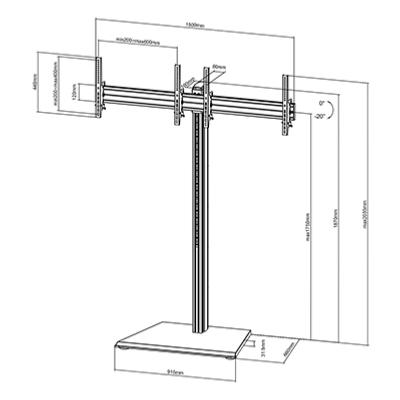 totem video, borne video tactile 