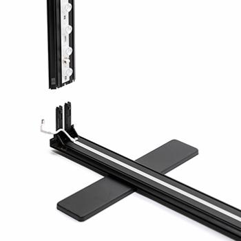 totem lumineux double face toile tendue 