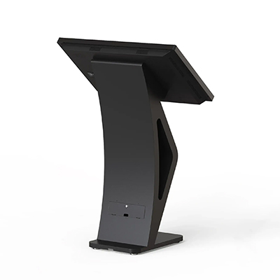 Borne video interactive tactile ecran 32 pouces PCAP noir 