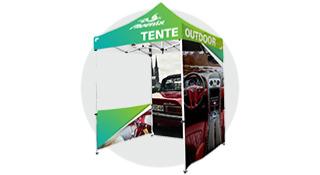 Tente publicitaire 3 x 3 m