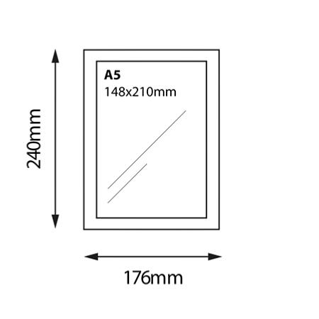 cadre affiche magnetique mural 