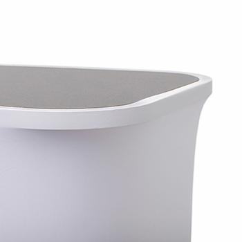 comptoir accueil personnalis&eacute; pour stand puiblicitaire