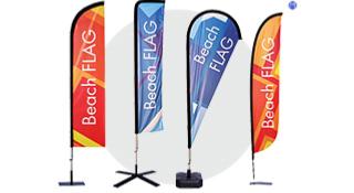 Drapeau publicitaire 