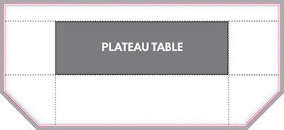 nappe de table personnalis&eacute;e 