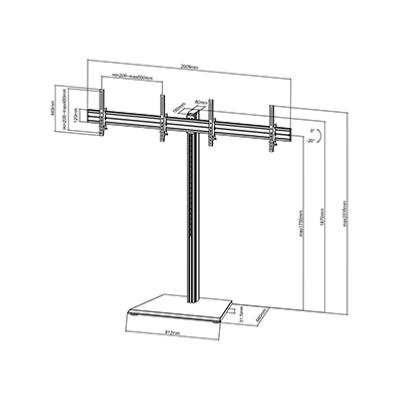 totem video, borne video tactile 