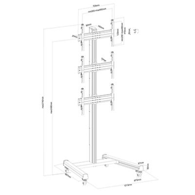 totem video, borne video tactile 