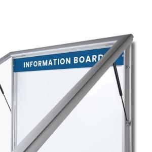 vitrine d'affichage exterieure lumineuse