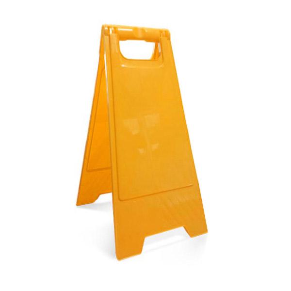 Chevalet jaune pour danger , lot de 2