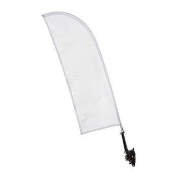 micro drapeau publicitaire fixation ventouse 