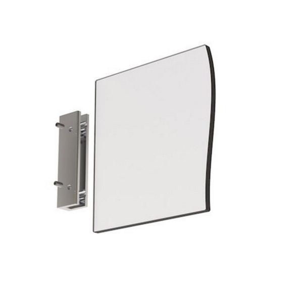 Support aluminium mural pour drapeau double face , plusieurs longueurs