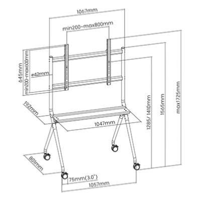 totem video, borne video tactile 
