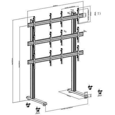 totem video, borne video tactile 