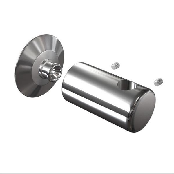 Entretoise murale avec platine pour tige inox 6 mm