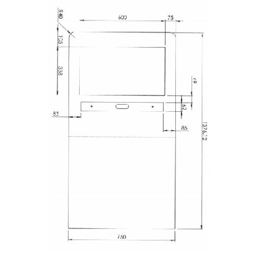 totem video, borne video tactile pmr