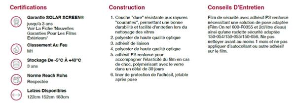 film adhesif pour vitrage