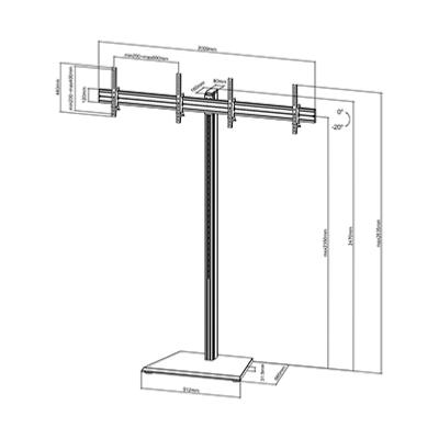 totem video, borne video tactile 