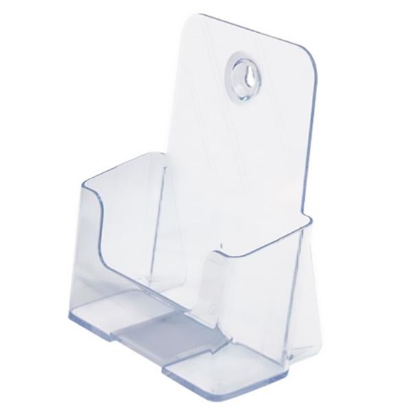 Porte brochures plexi simple, format A5, lot de 4