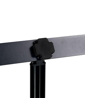 porte menus sur pied noir 