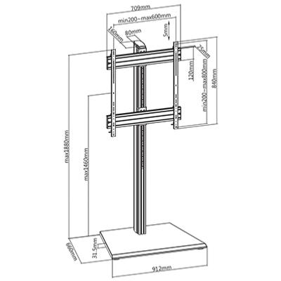 totem video , borne video tactile 