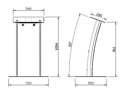 totem video, borne video tactile 