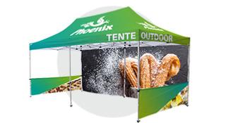 Tente publicitaire 3 x 6 m