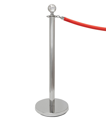 cordon de guidage pour poteau acceuil