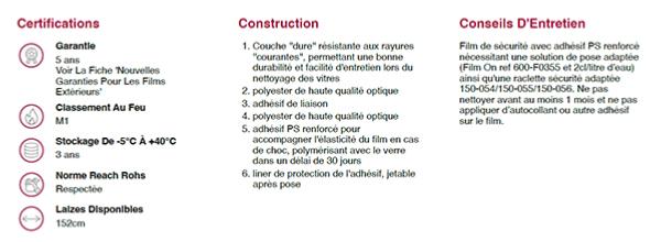 film adhesif pour vitrage