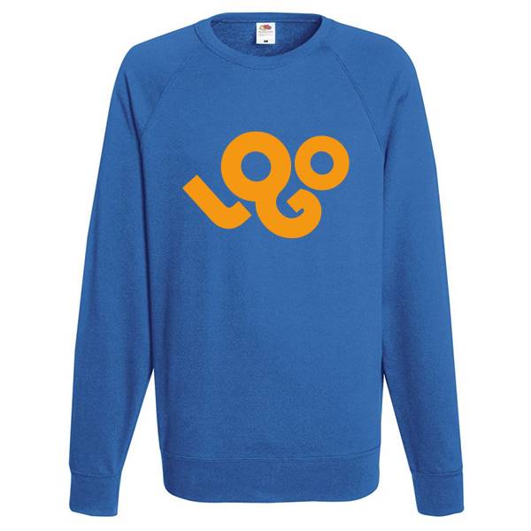 Sweat  personnalisé homme , coton 240 g ,sans capuche , jusqu'au 2XL, impression quadri