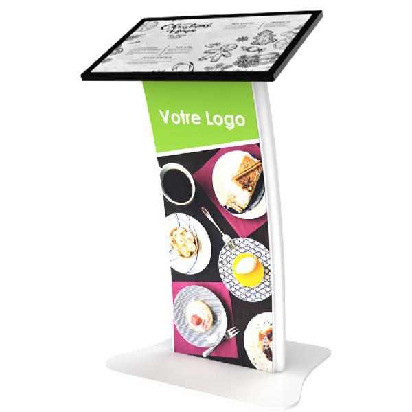 Borne video tactile ecran 27 pouces